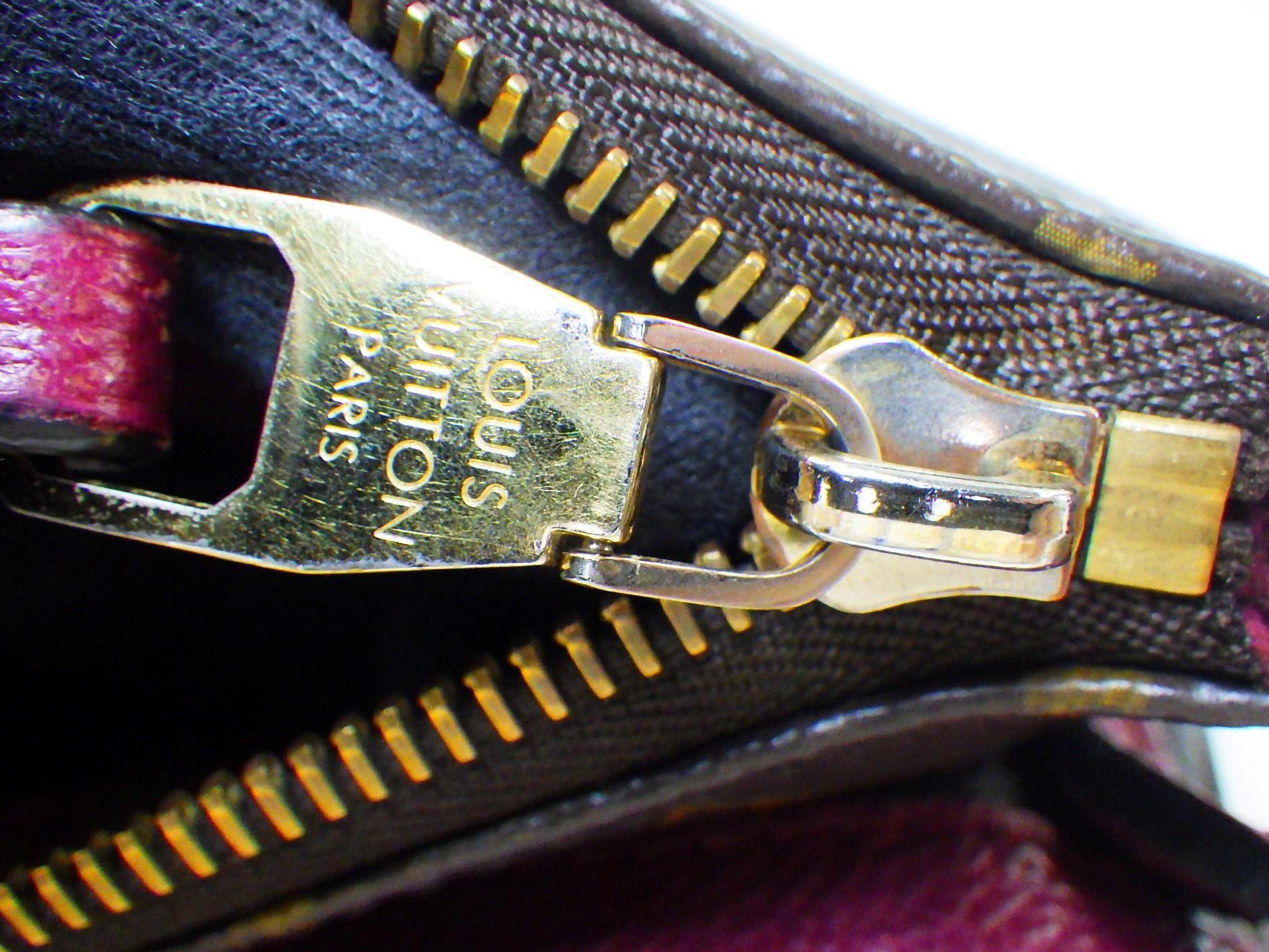 Louis Vuitton Twice Bag Monogram Burgundy 2953