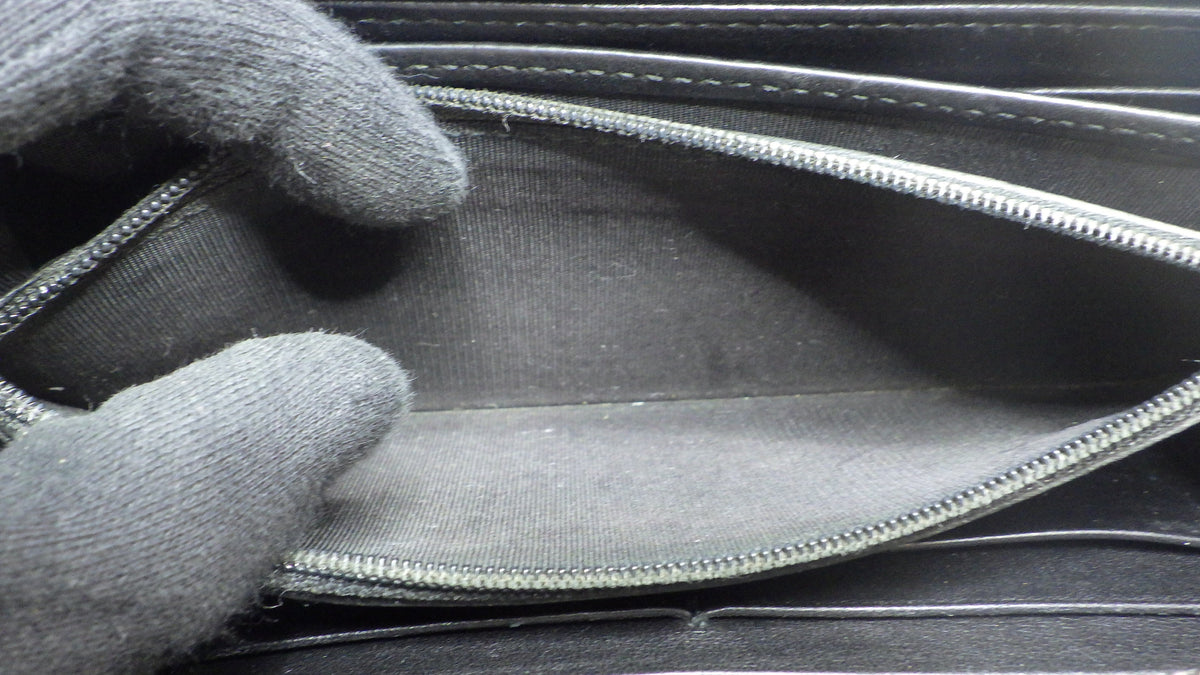 Gucci Zippy Wallet Black Microguccissima 2948