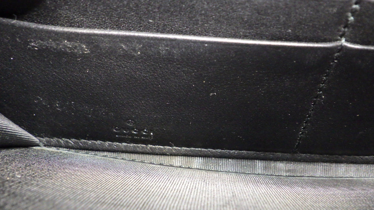 Gucci Zippy Wallet Black Microguccissima 2948