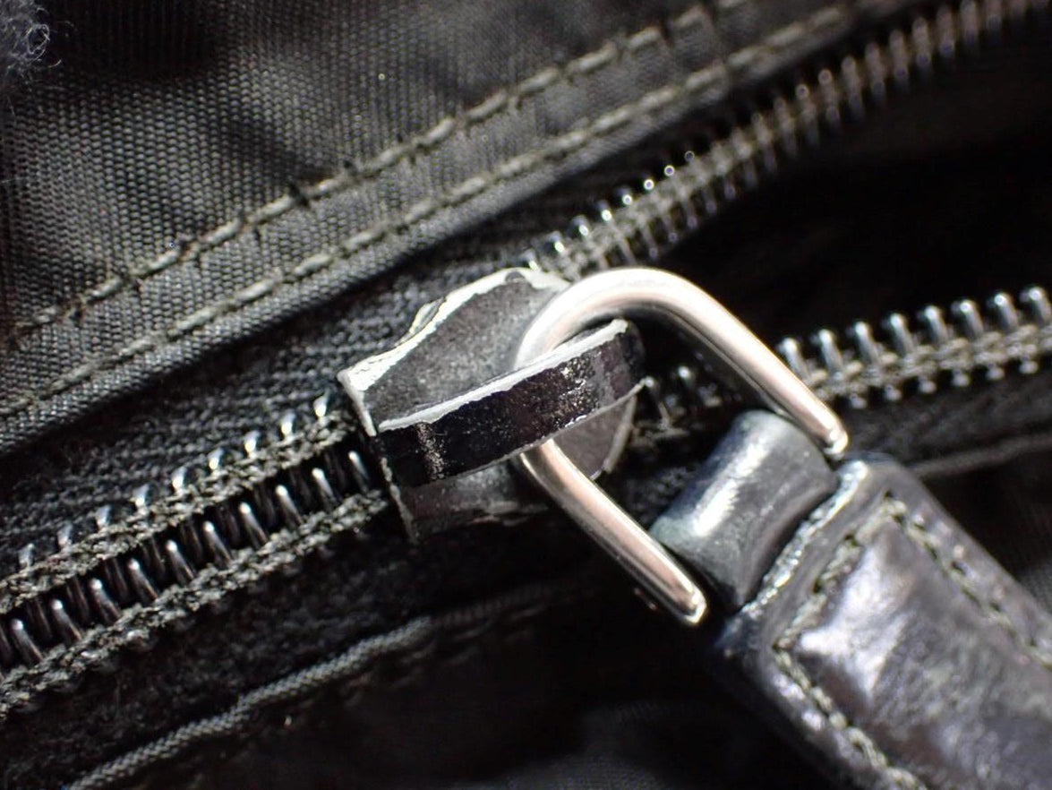 Prada Tessuto Shoulder Bag Black Nylon 2978