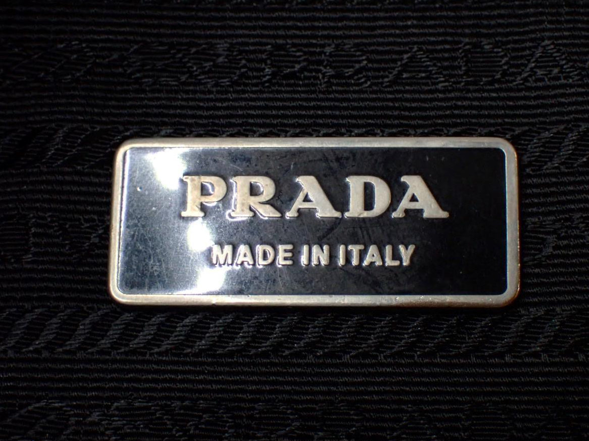 Prada Tessuto Shoulder Bag Black Nylon 2978
