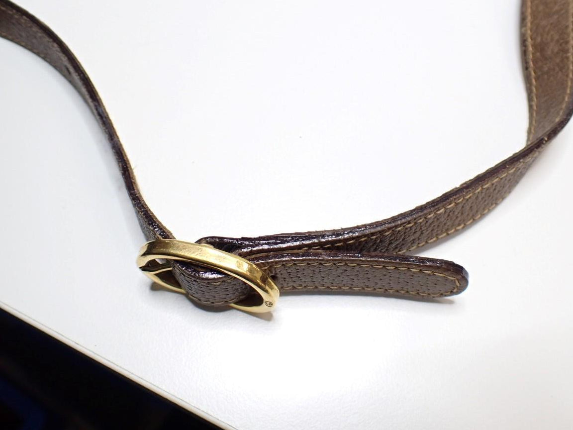 Gucci Vintage Crossbody GG Supreme Sherry Line 2981