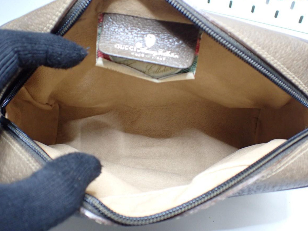 Gucci Vintage Crossbody GG Supreme Sherry Line 2981