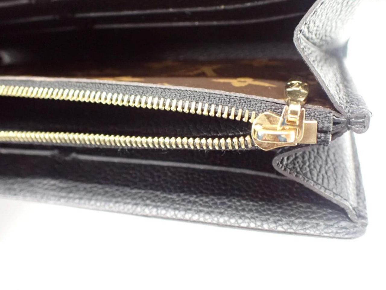 Louis Vuitton Pallas Wallet Monogram Black 3067