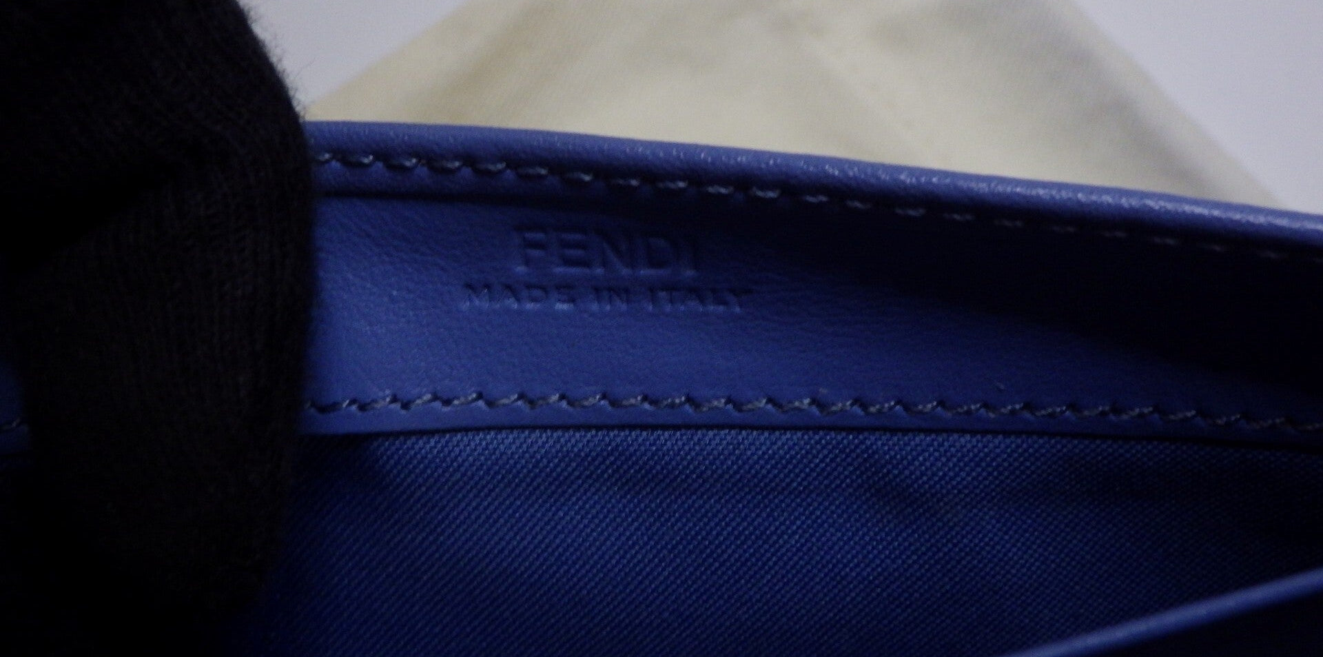 Fendi F is Fendi Long Wallet Light Blue 3074