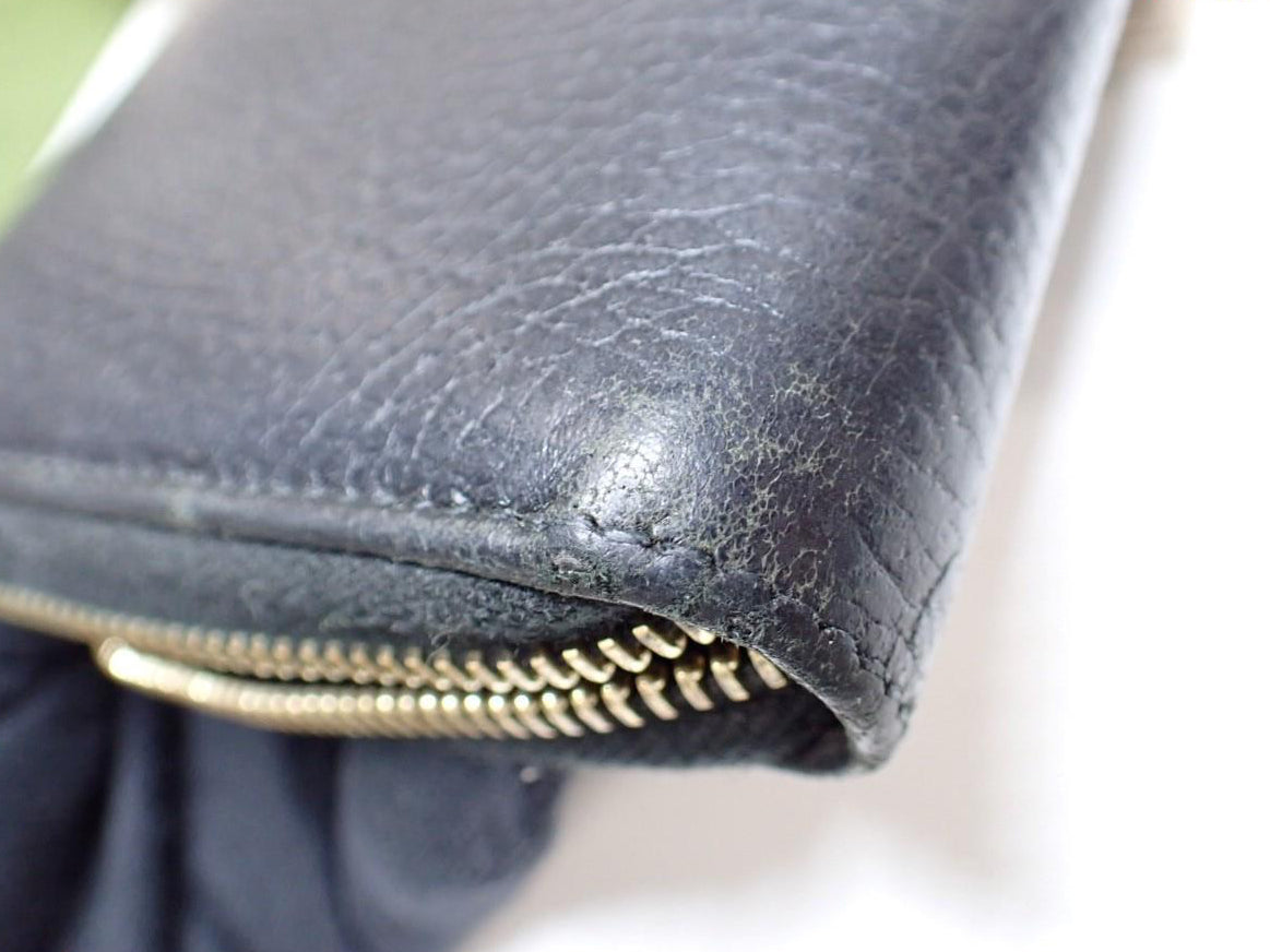 Gucci GG Marmont Zippy Wallet Black 3075
