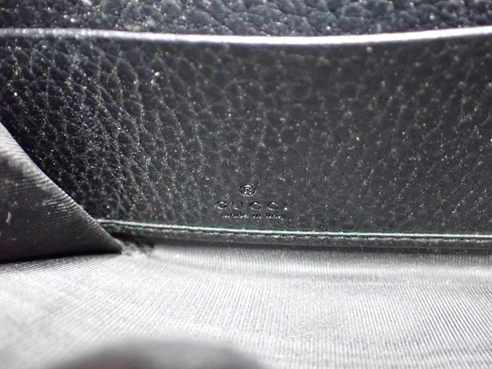 Gucci GG Marmont Zippy Wallet Black 3075