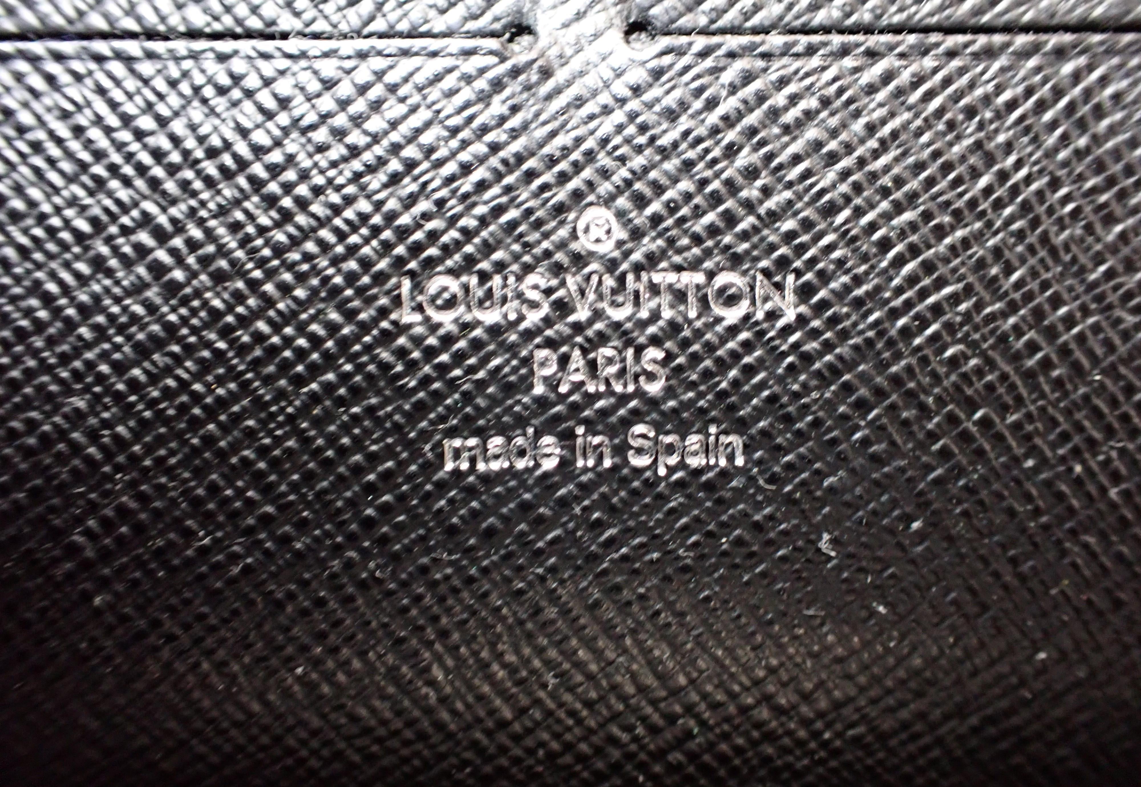 Louis Vuitton Zippy Organizer Damier Graphite 3117