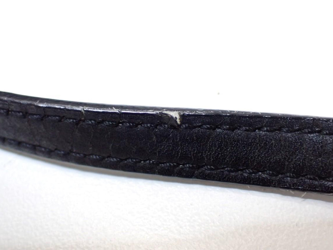 YSL LouLou Toy Black Shearling  3326