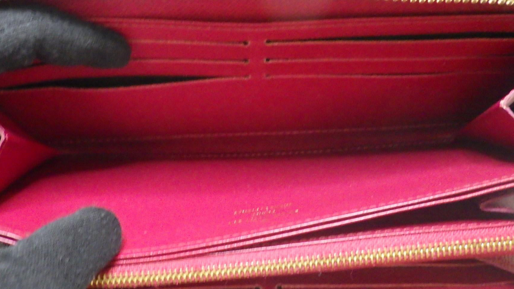 Louis Vuitton Zippy Wallet Monogram Fuchsia 3443