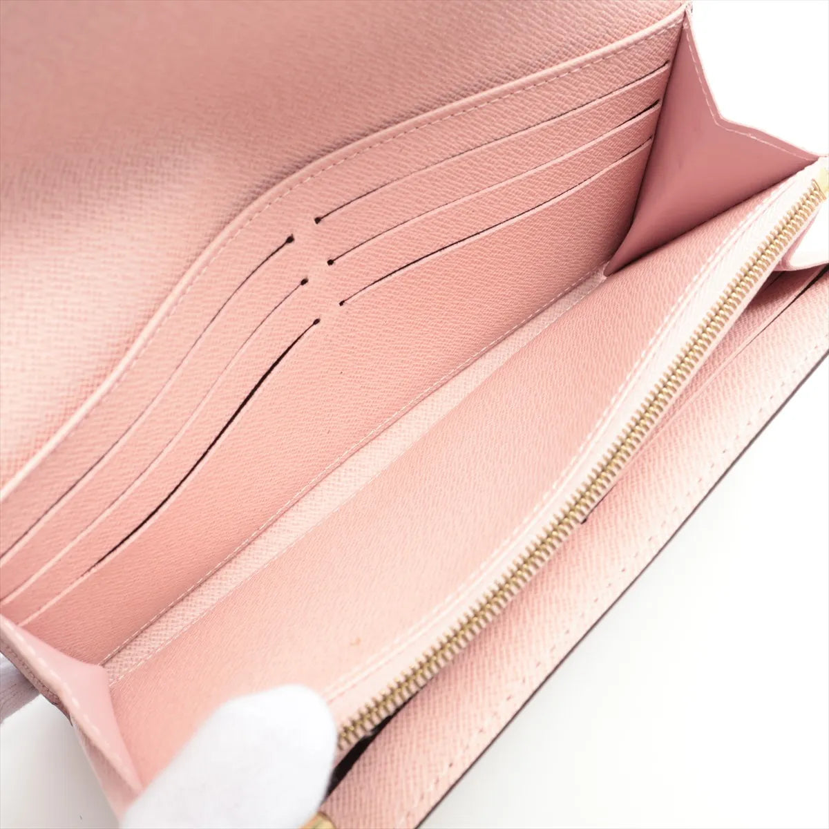 Louis Vuitton Sarah Wallet NM Monogram Rose Ballerine 3254