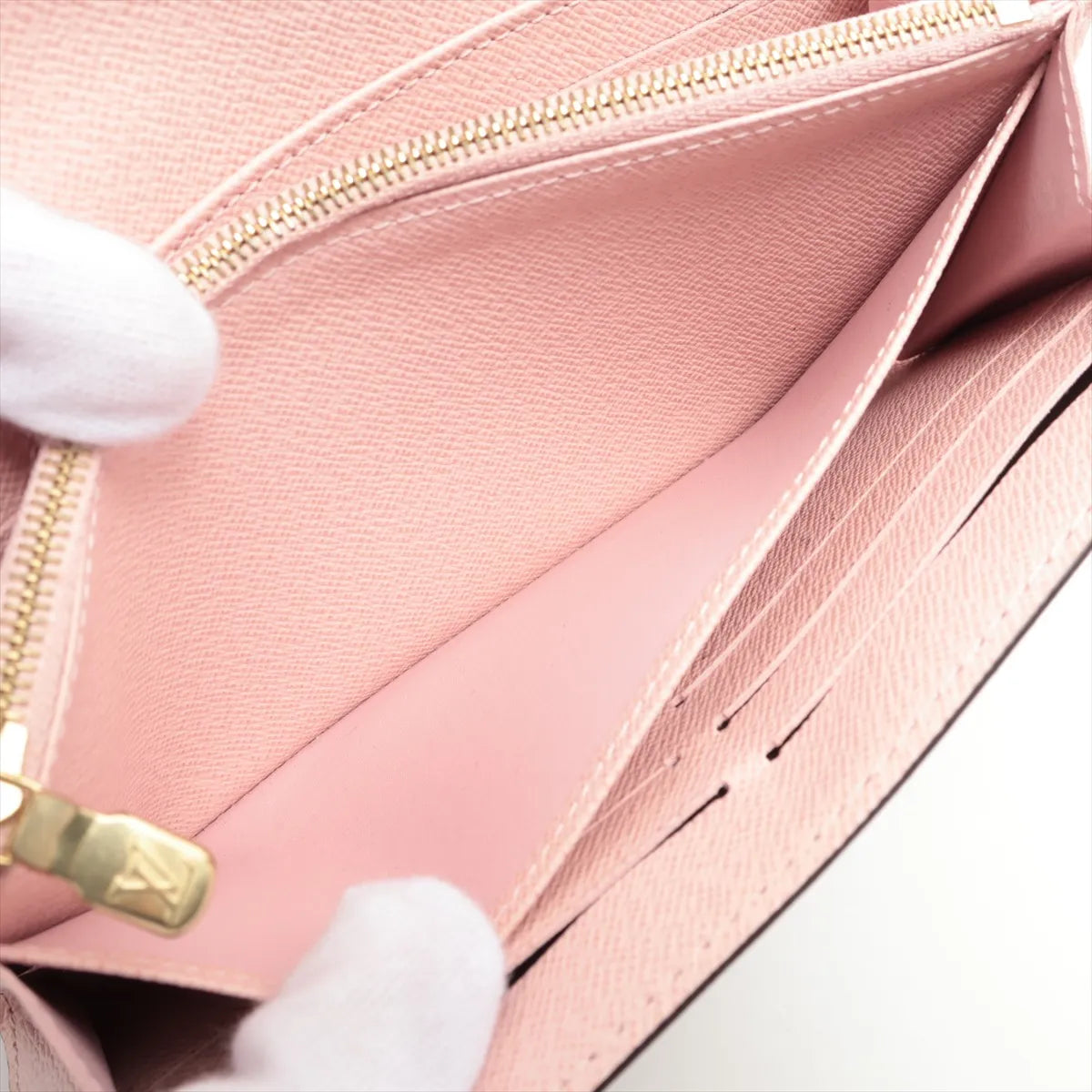 Louis Vuitton Sarah Wallet NM Monogram Rose Ballerine 3254