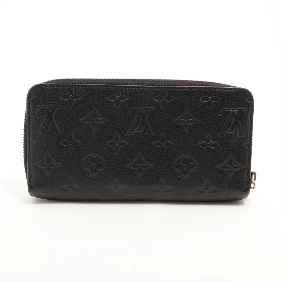 Louis Vuitton Zippy Wallet Black Empreinte Leather 3494