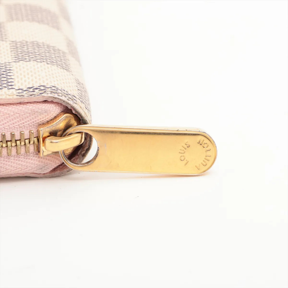 Louis Vuitton Zippy Wallet Damier Azur Rose Ballerine 3257