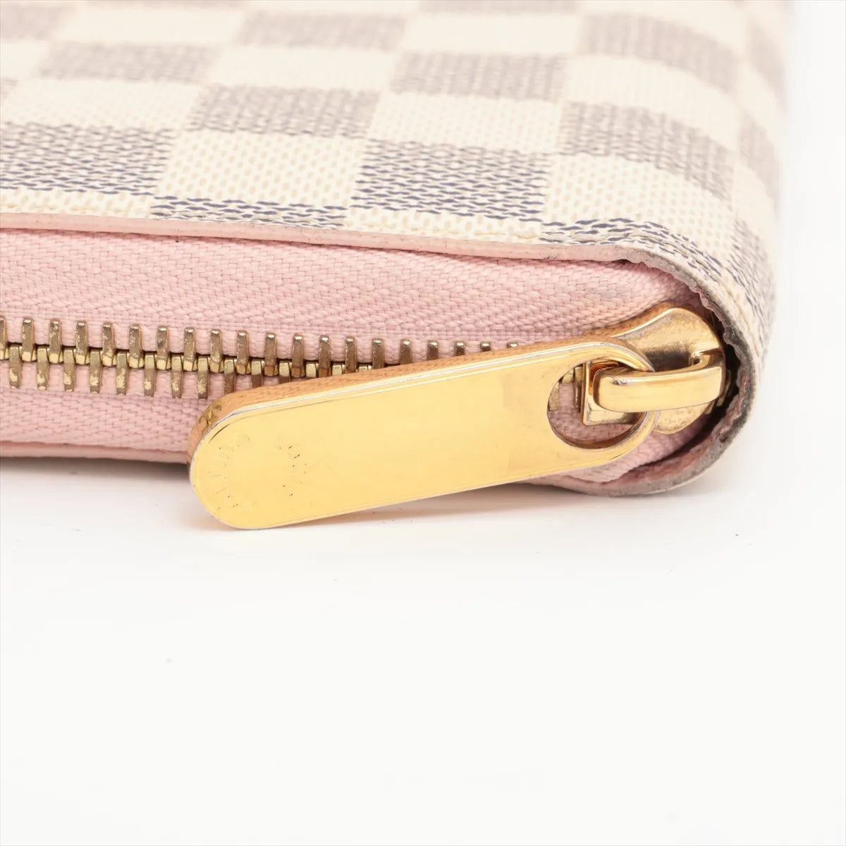 Louis Vuitton Zippy Wallet Damier Azur Rose Ballerine 3257