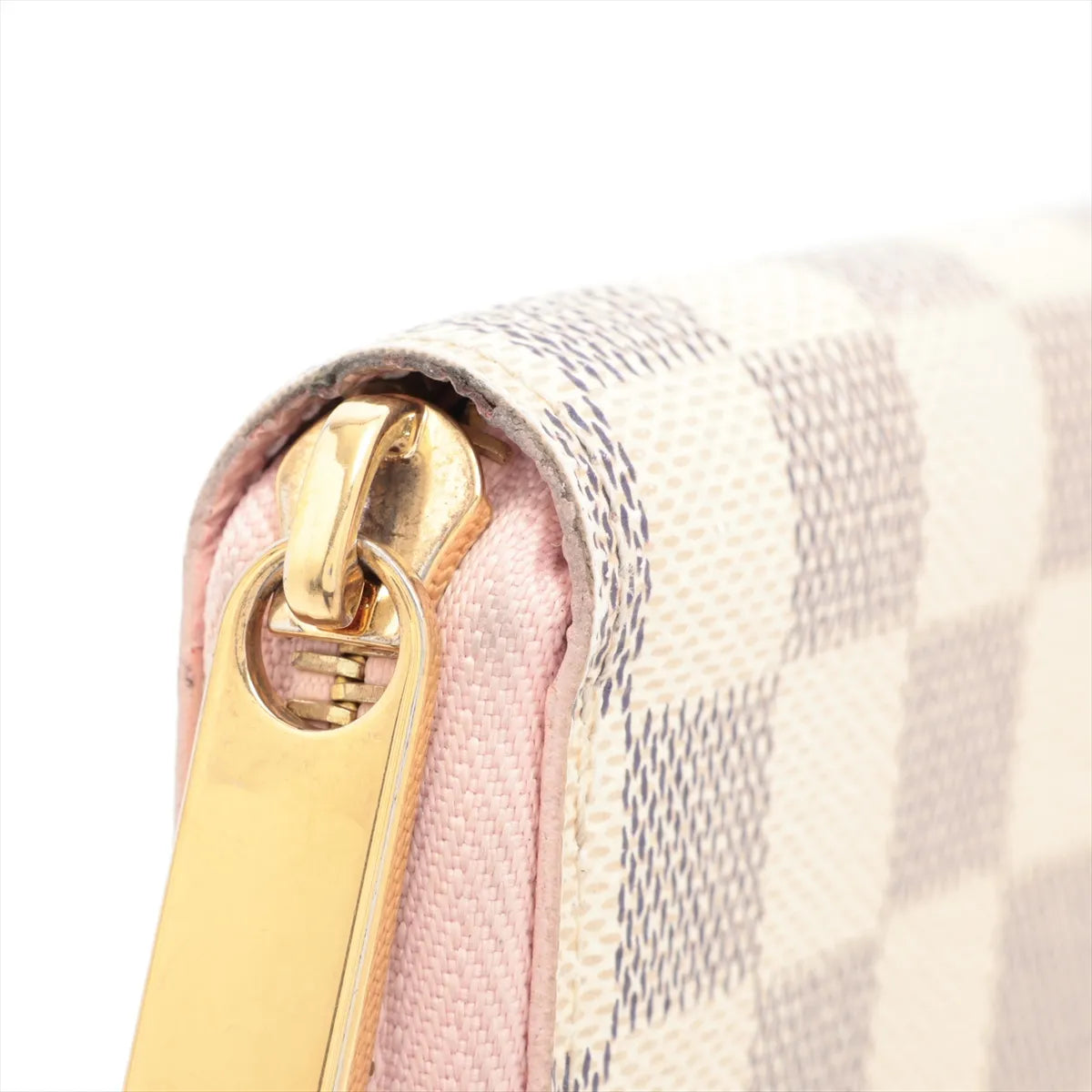 Louis Vuitton Zippy Wallet Damier Azur Rose Ballerine 3257