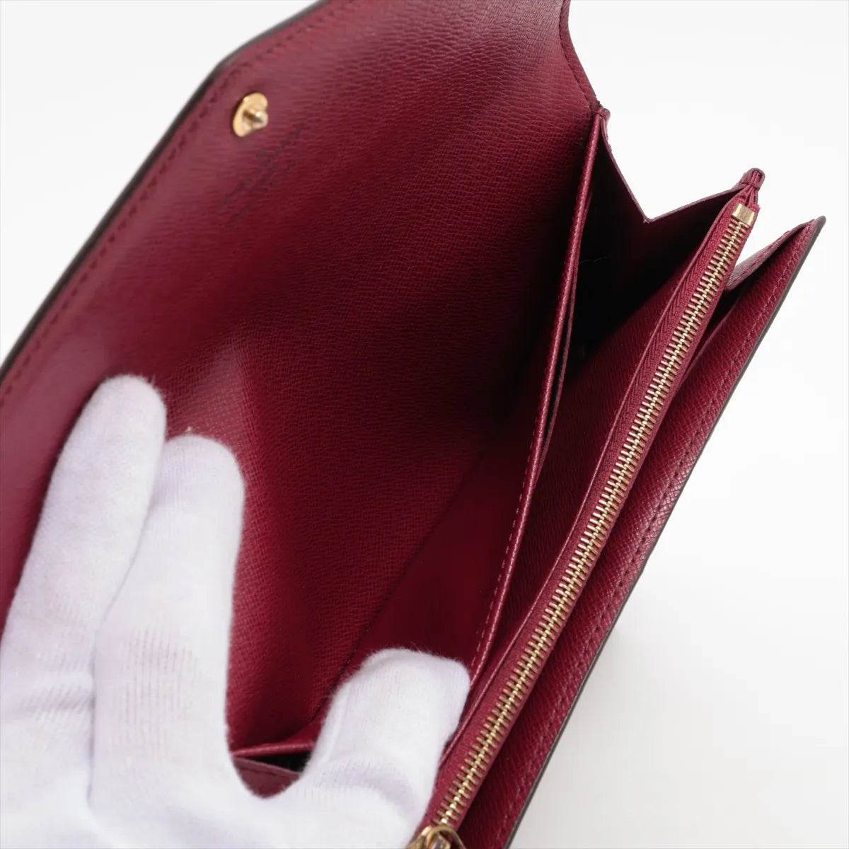 Louis Vuitton Sarah Wallet NM Monogram Fuchsia 3258