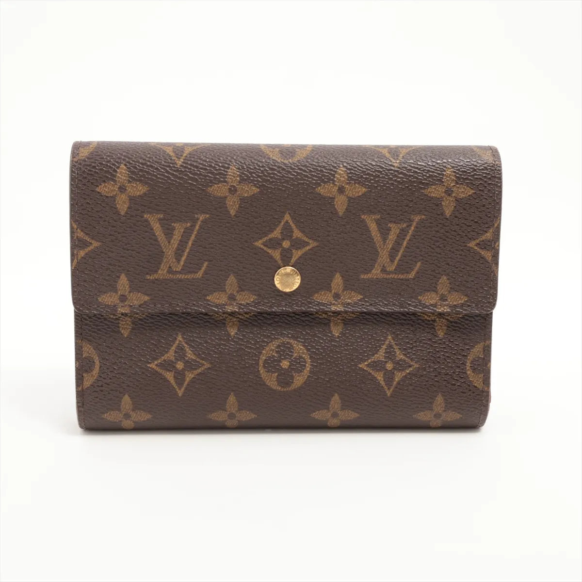 Louis Vuitton Porte Tresor Etui Papiers Wallet Monogram 3251