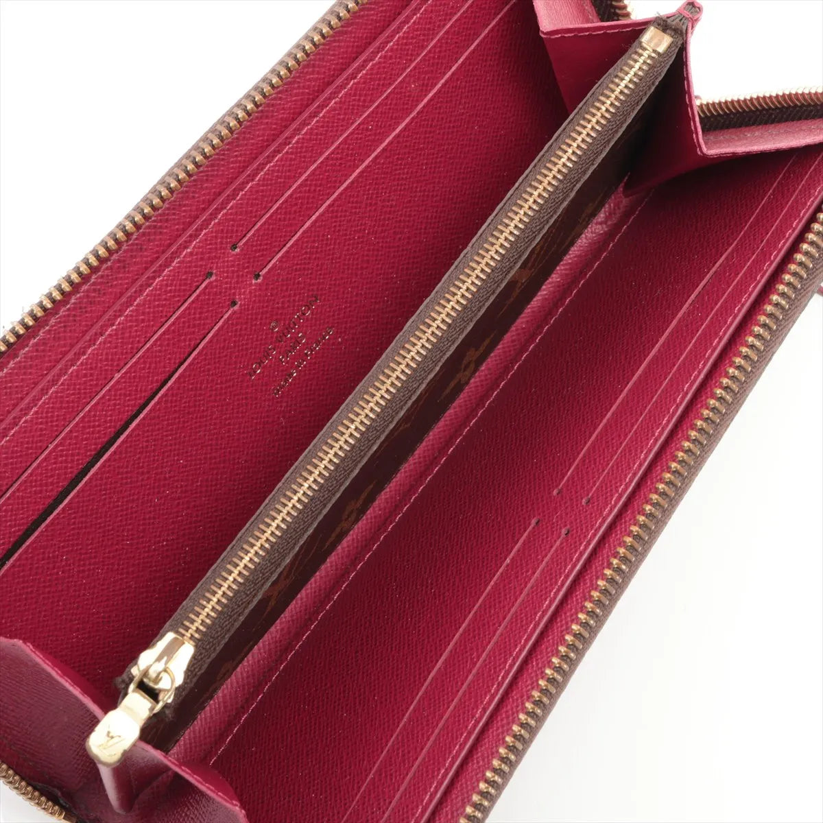 Louis Vuitton Clemence Wallet Monogram Fuchsia 3349