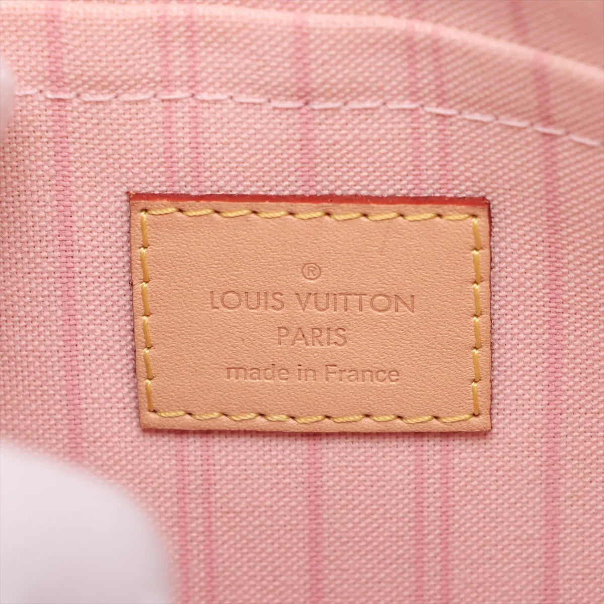 Louis Vuitton Neverfull MM Damier Azur Rose Ballerine 3368