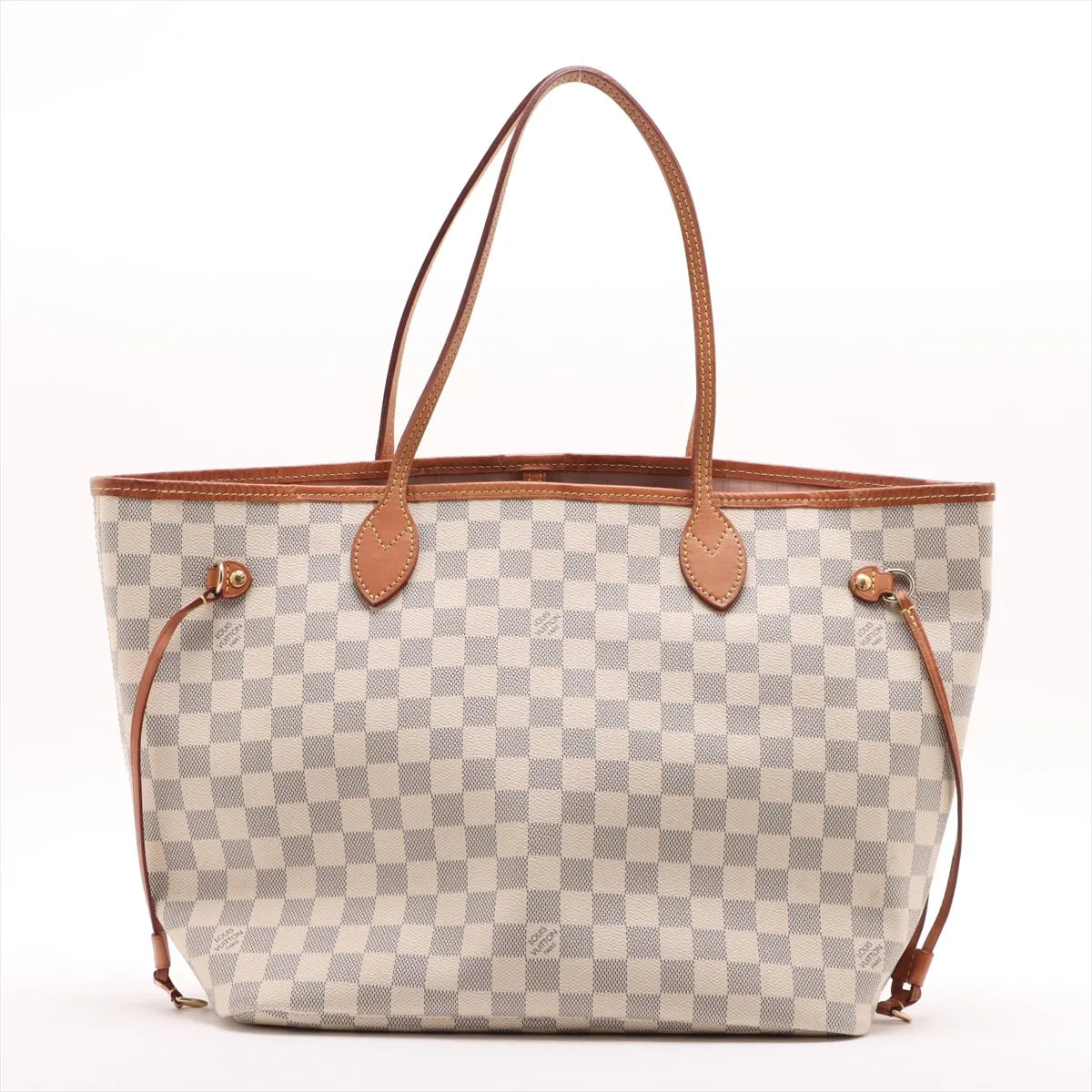 Louis Vuitton Neverfull MM Damier Azur Rose Ballerine 3368