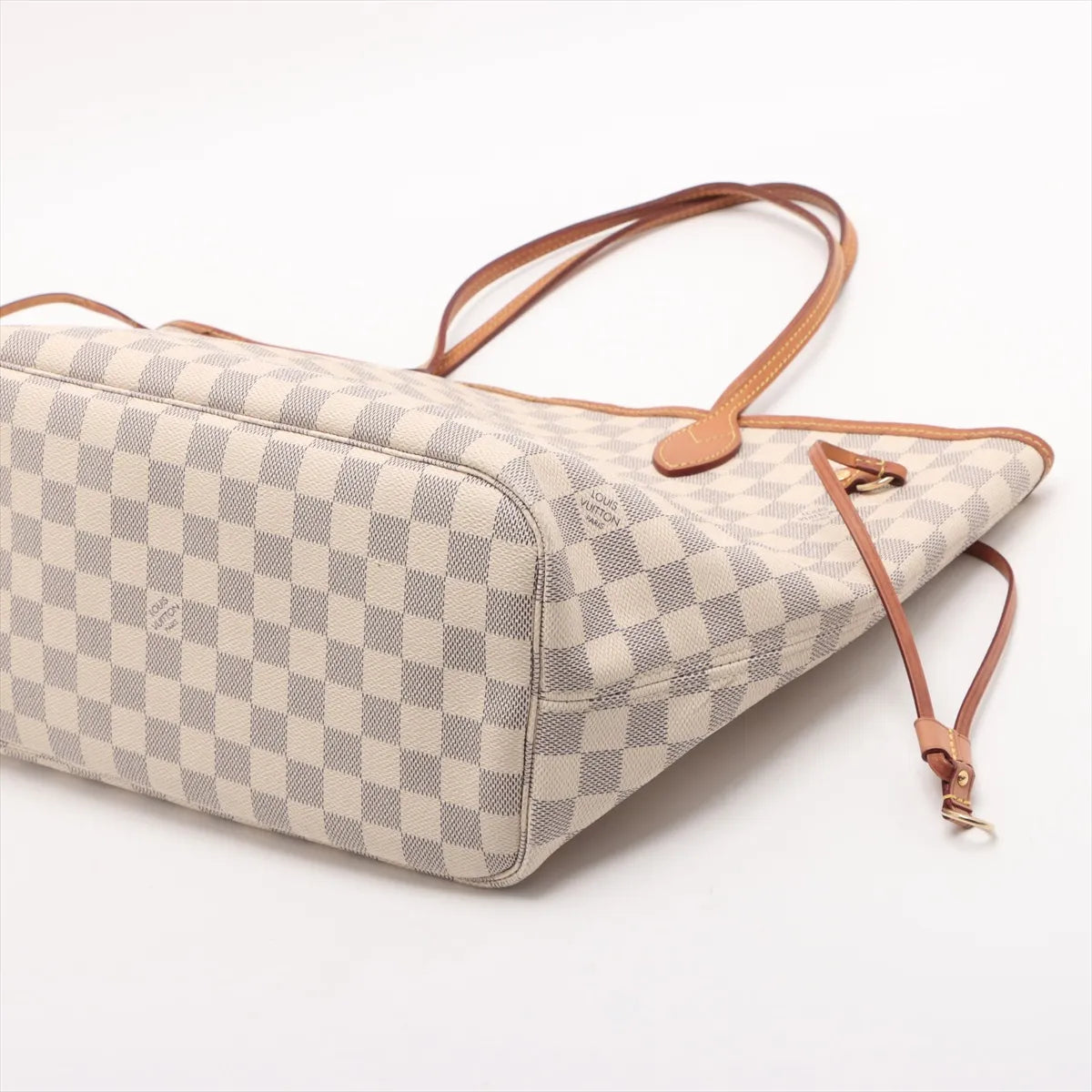 Louis Vuitton Neverfull MM Damier Azur Rose Ballerine 3368