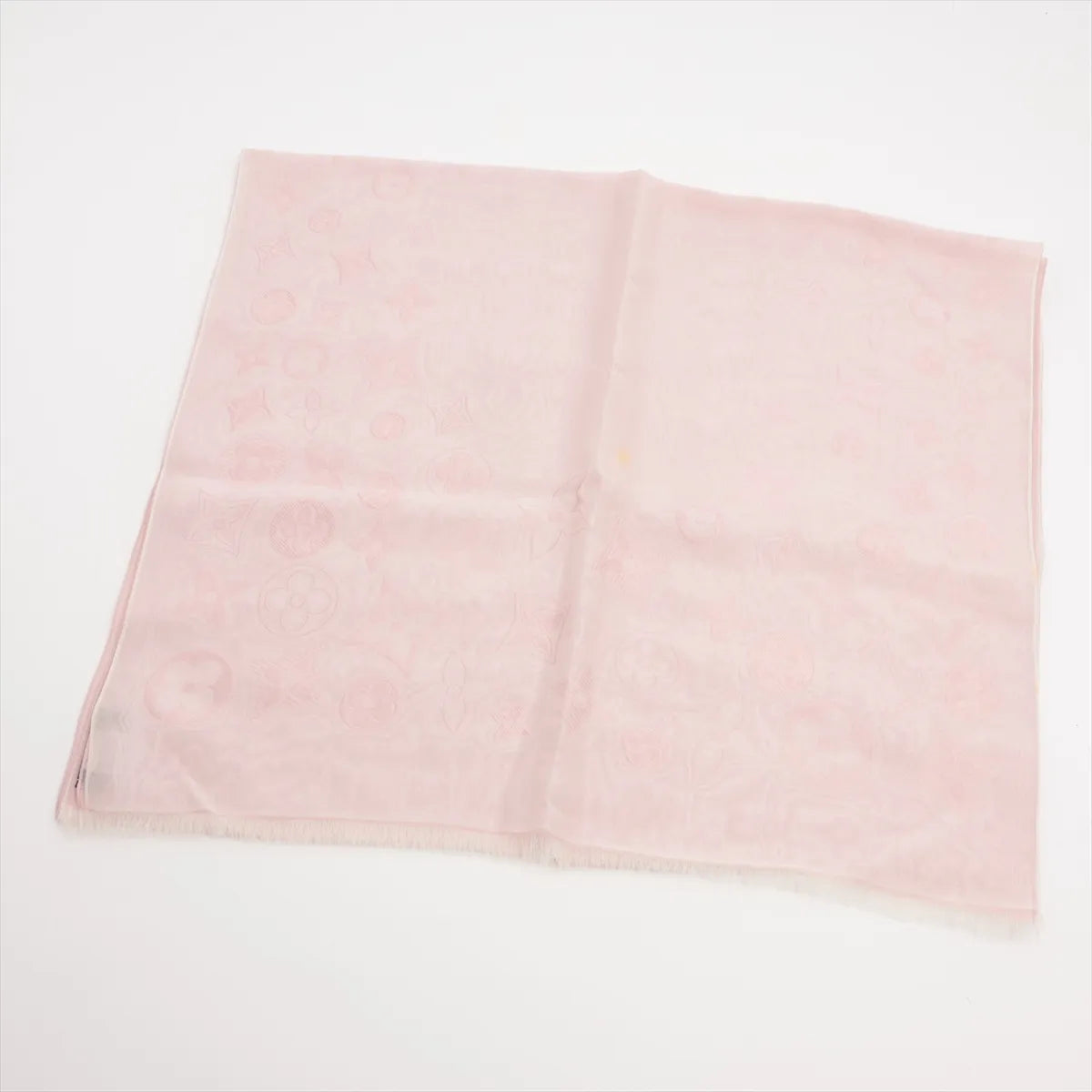 Louis Vuitton Etole St. Petersburg Silk Scarf Pink Monogram 3380