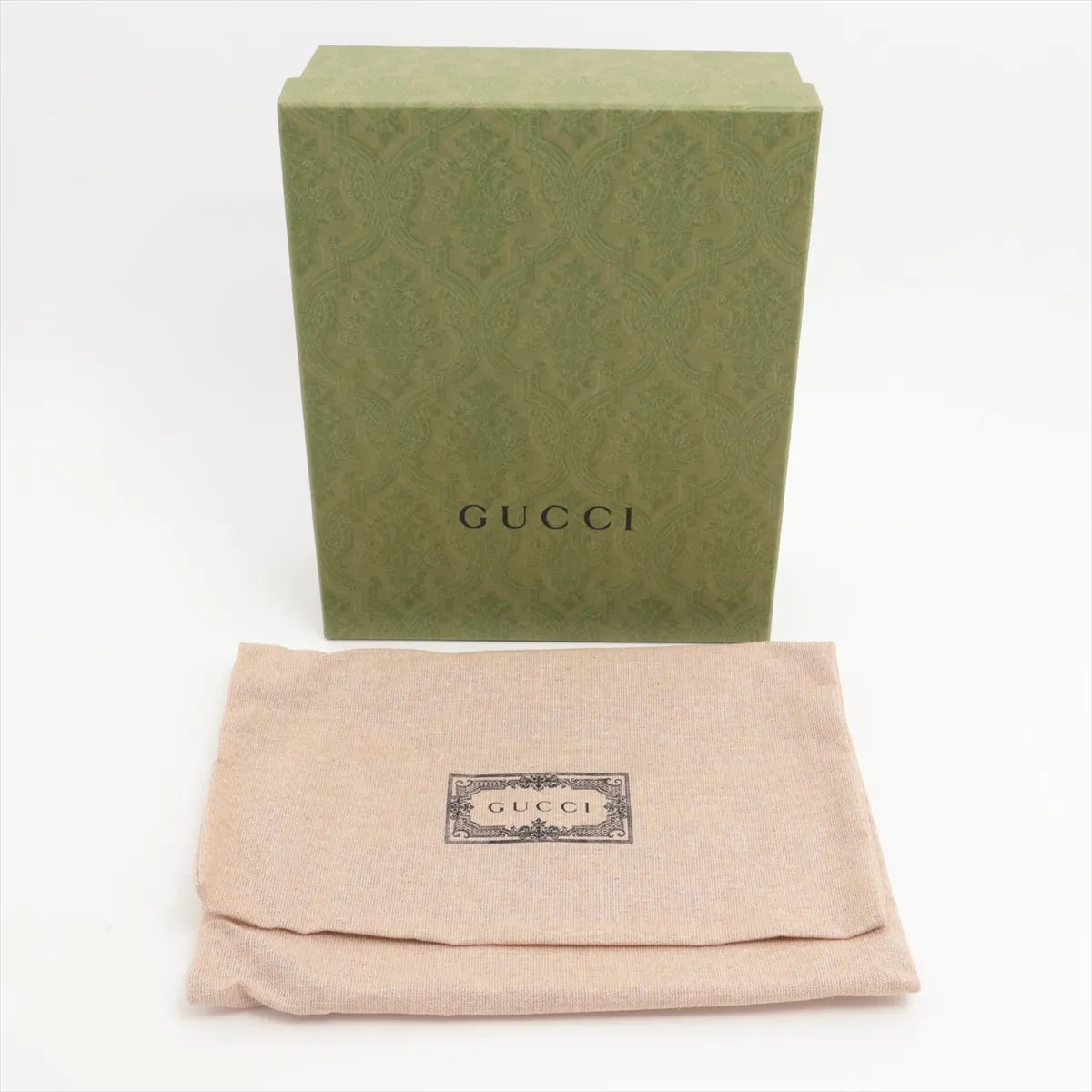 Gucci GG Scarf Wool Gray Blue Red Sherry Line (Full Set) 3383