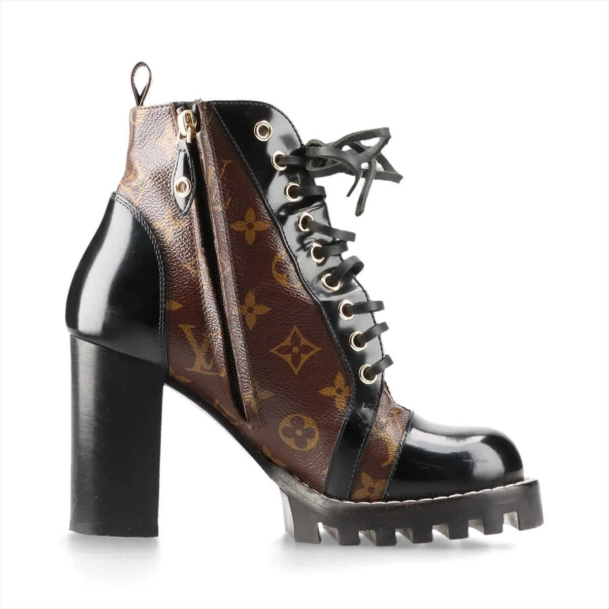 Louis Vuitton Star Trail Line Boots Monogram Black (Size 37) 3387