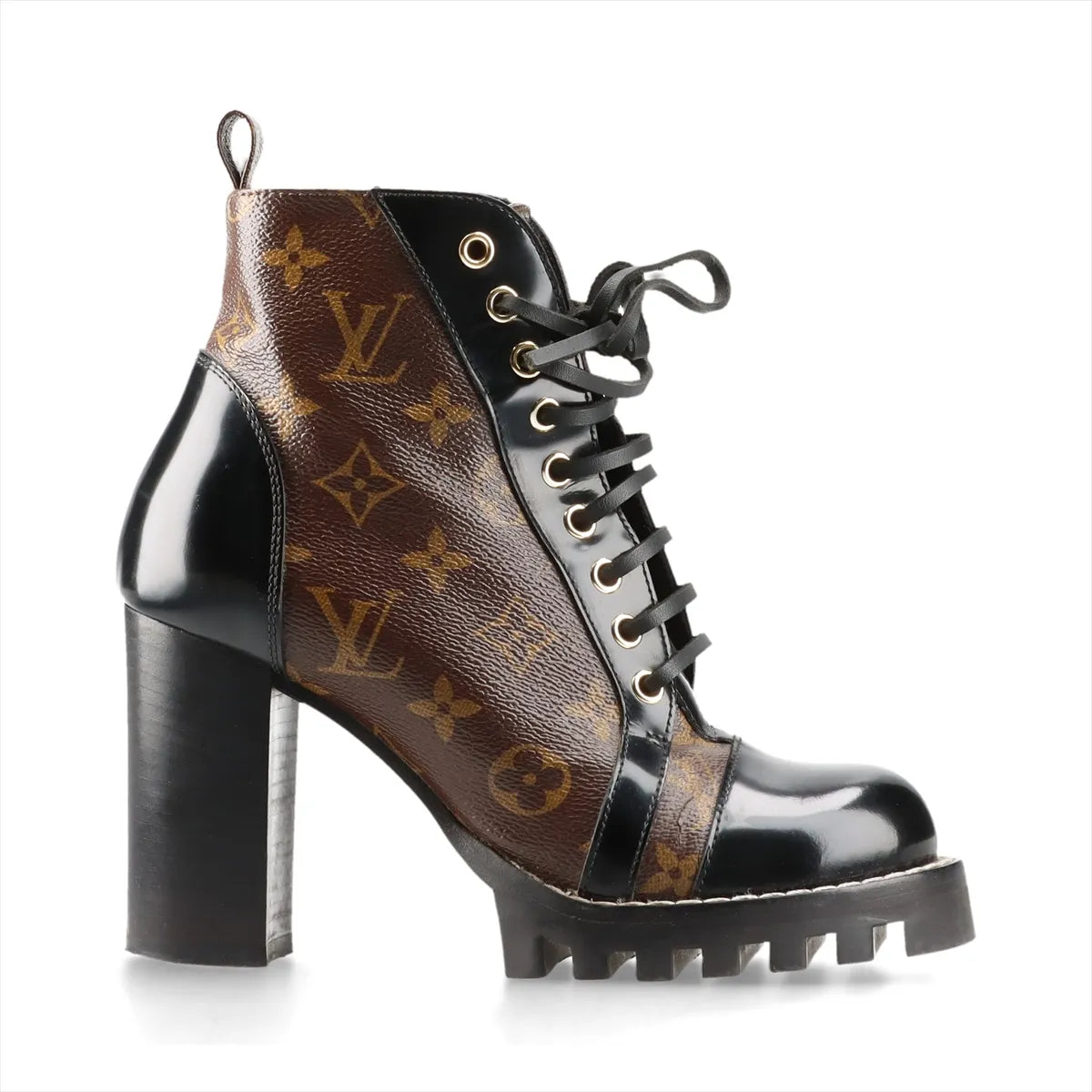 Louis Vuitton Star Trail Line Boots Monogram Black (Size 37) 3387