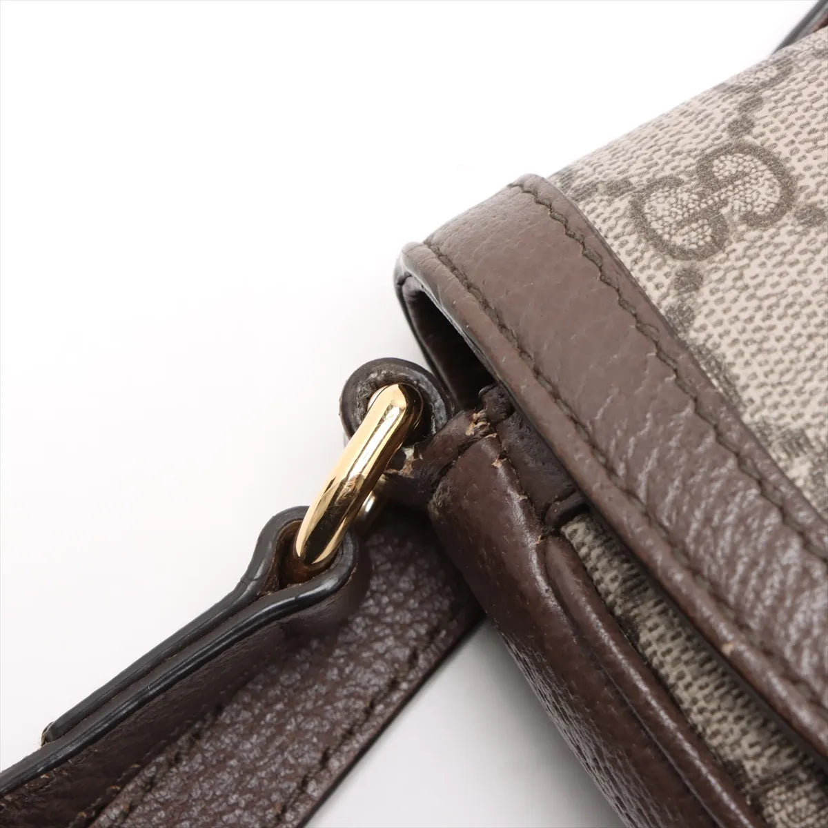 Gucci Ophidia Mini Half Moon Shoulder Bag GG Supreme 3409