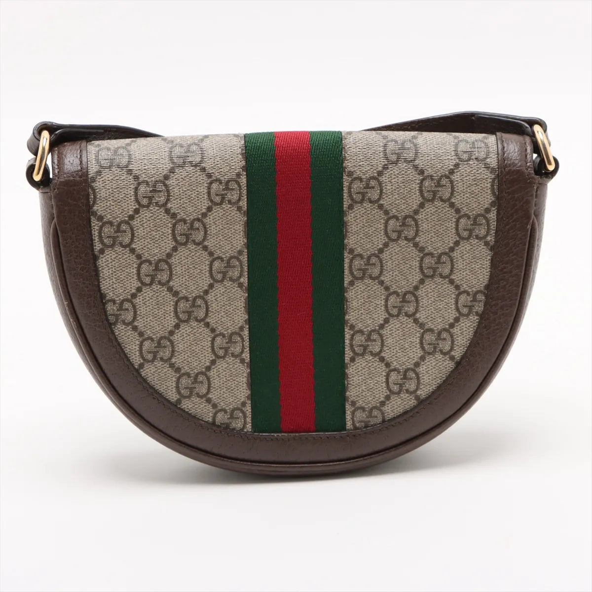 Gucci Ophidia Mini Half Moon Shoulder Bag GG Supreme 3409