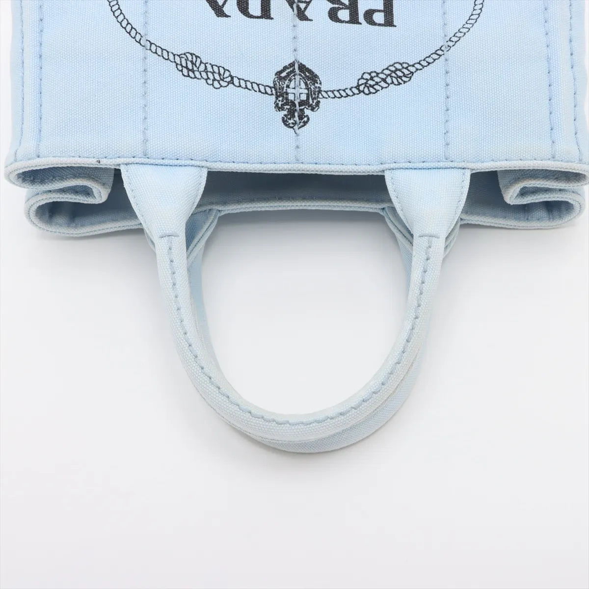 Prada Canapa 2-Way Bag Light Blue 3411