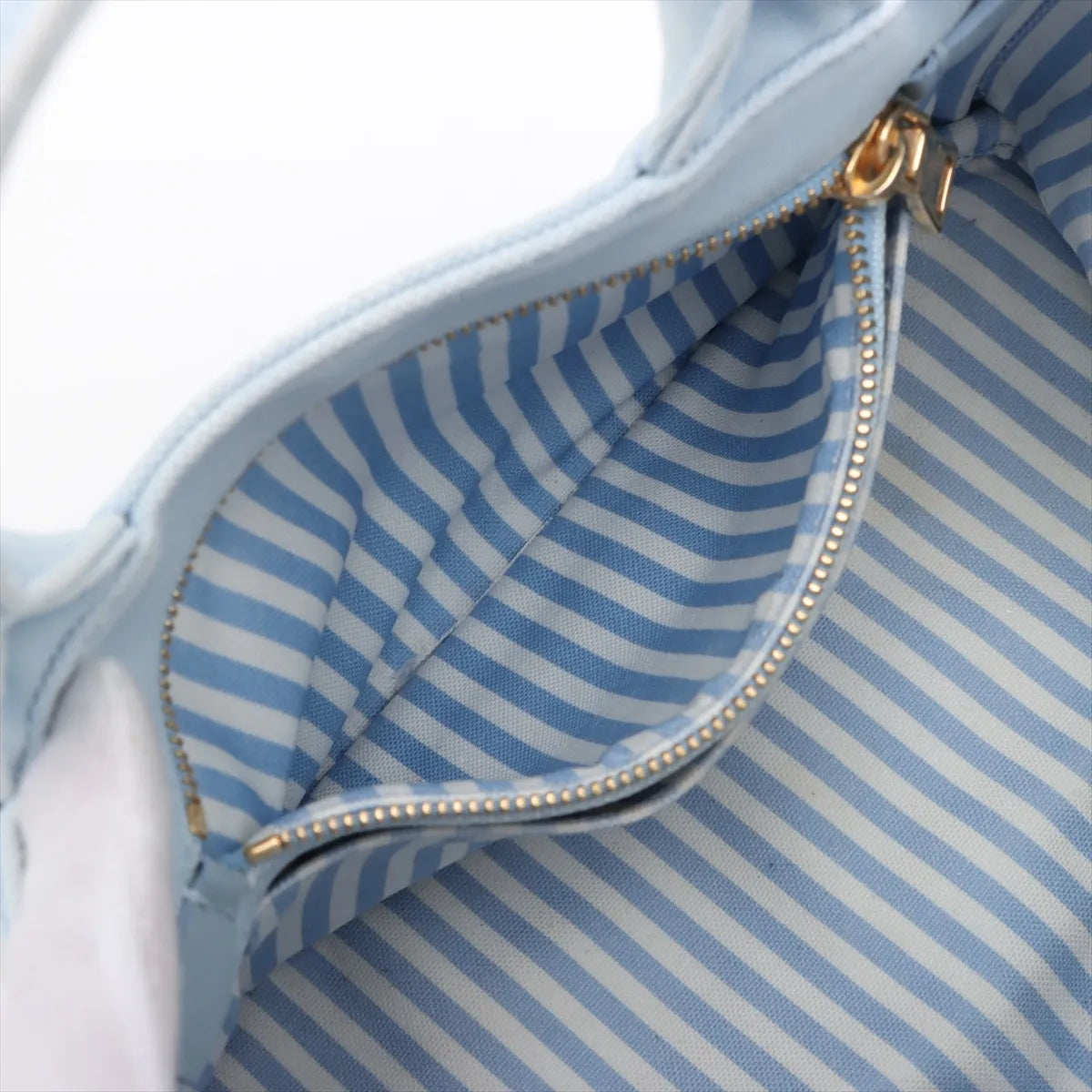 Prada Canapa 2-Way Bag Light Blue 3411