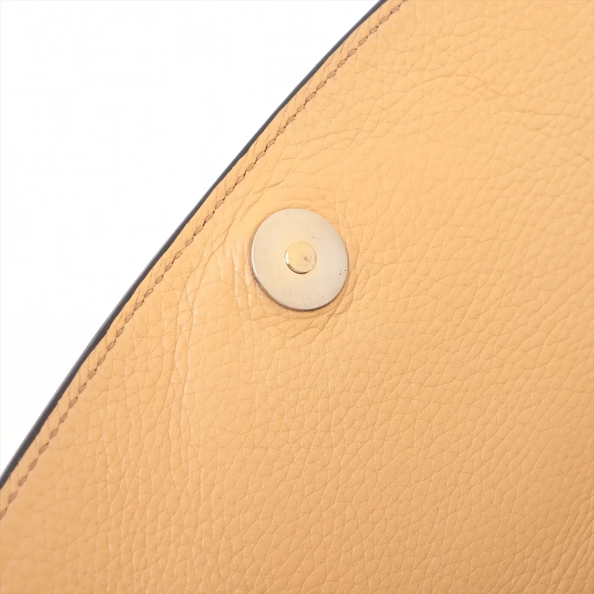 Gucci Soho Flap Tassel Chain Shoulder Bag Beige Leather 3460