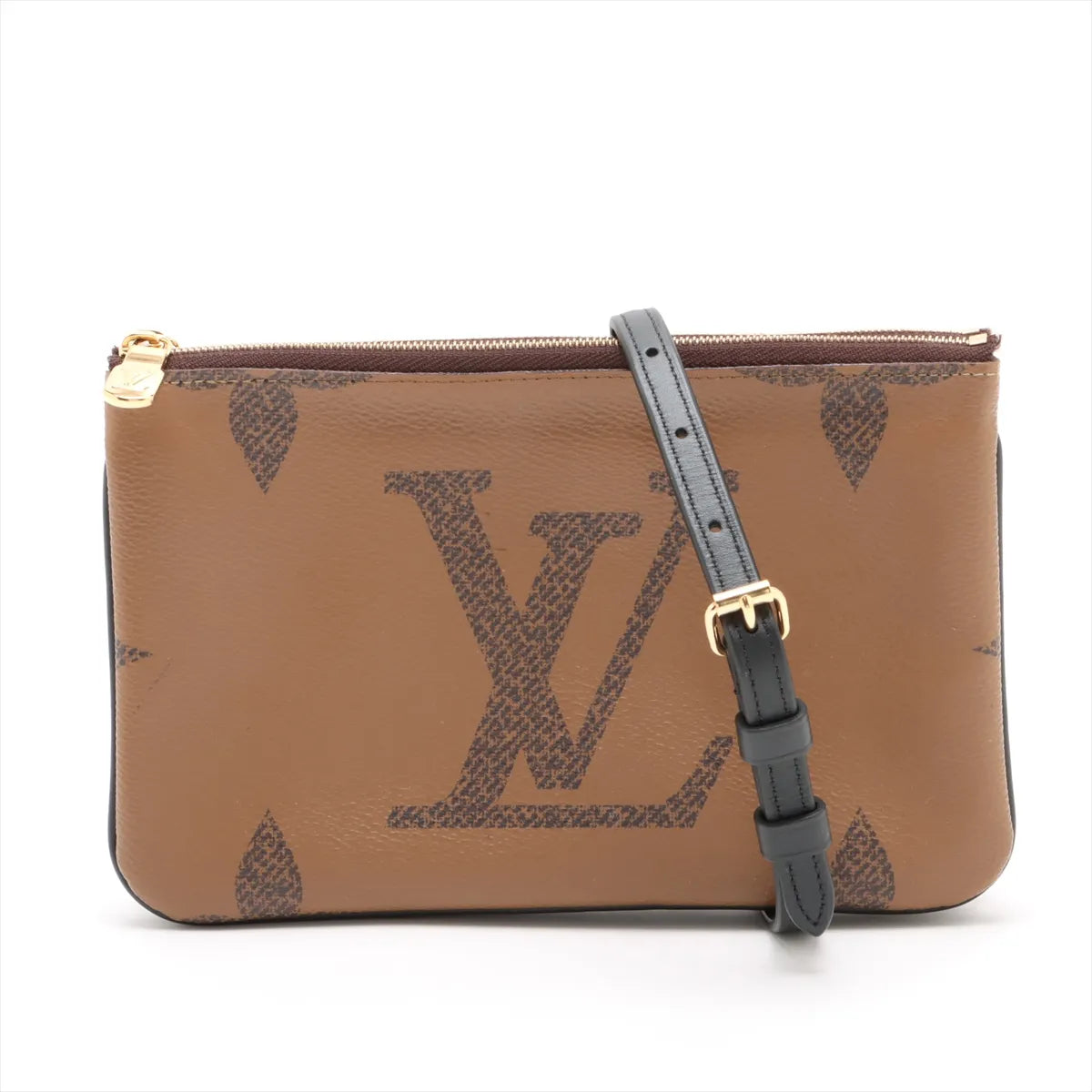 Louis Vuitton Double Zip Pochette Giant Monogram Reverse 3454