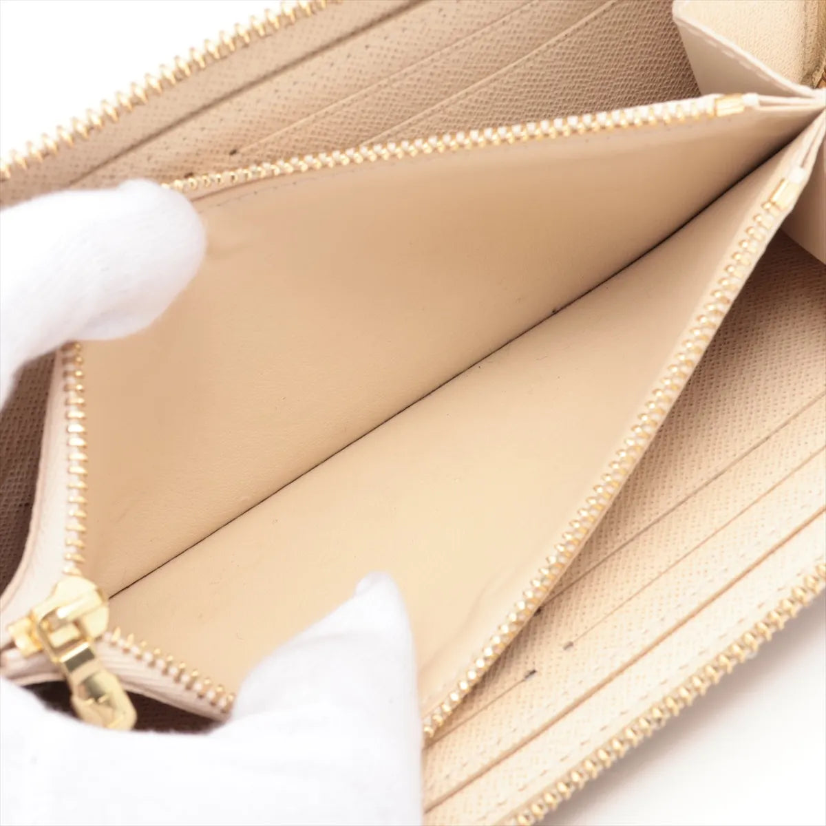 Louis Vuitton Clemence Wallet Damier Azur 3491