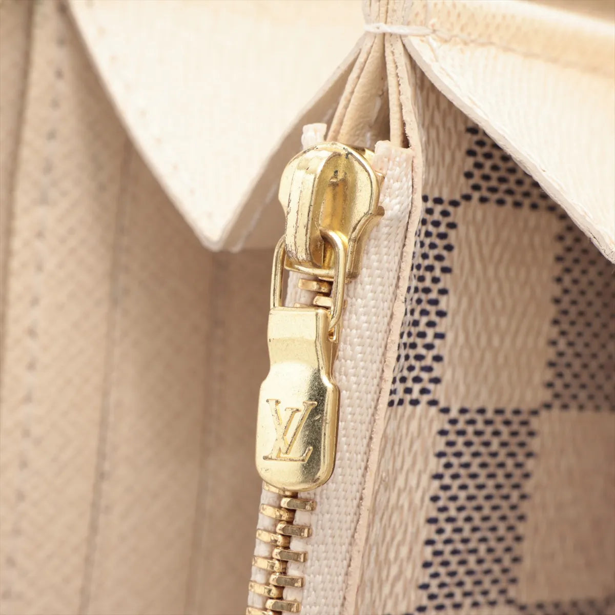 Louis Vuitton Clemence Wallet Damier Azur 3491