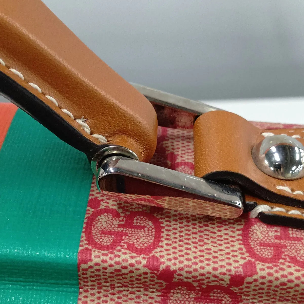 Gucci x Dans Le Vert Mini Retro Savoy Top Handle Beauty Case 2-Way Bag GG Supreme Multicolor 3478