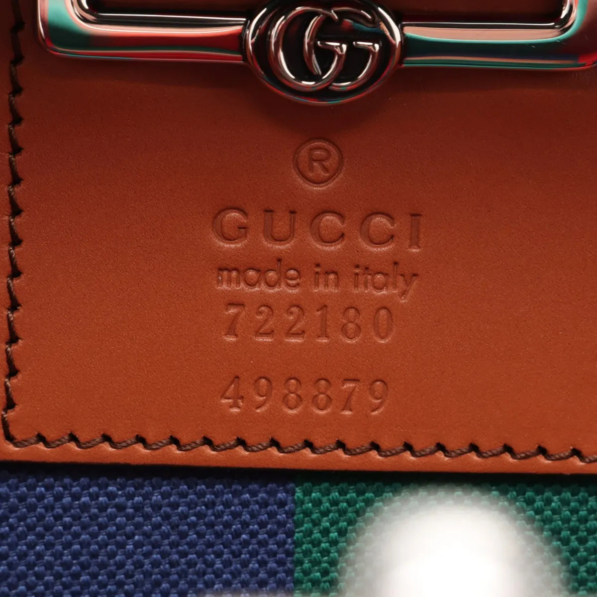 Gucci x Dans Le Vert Mini Retro Savoy Top Handle Beauty Case 2-Way Bag GG Supreme Multicolor 3478