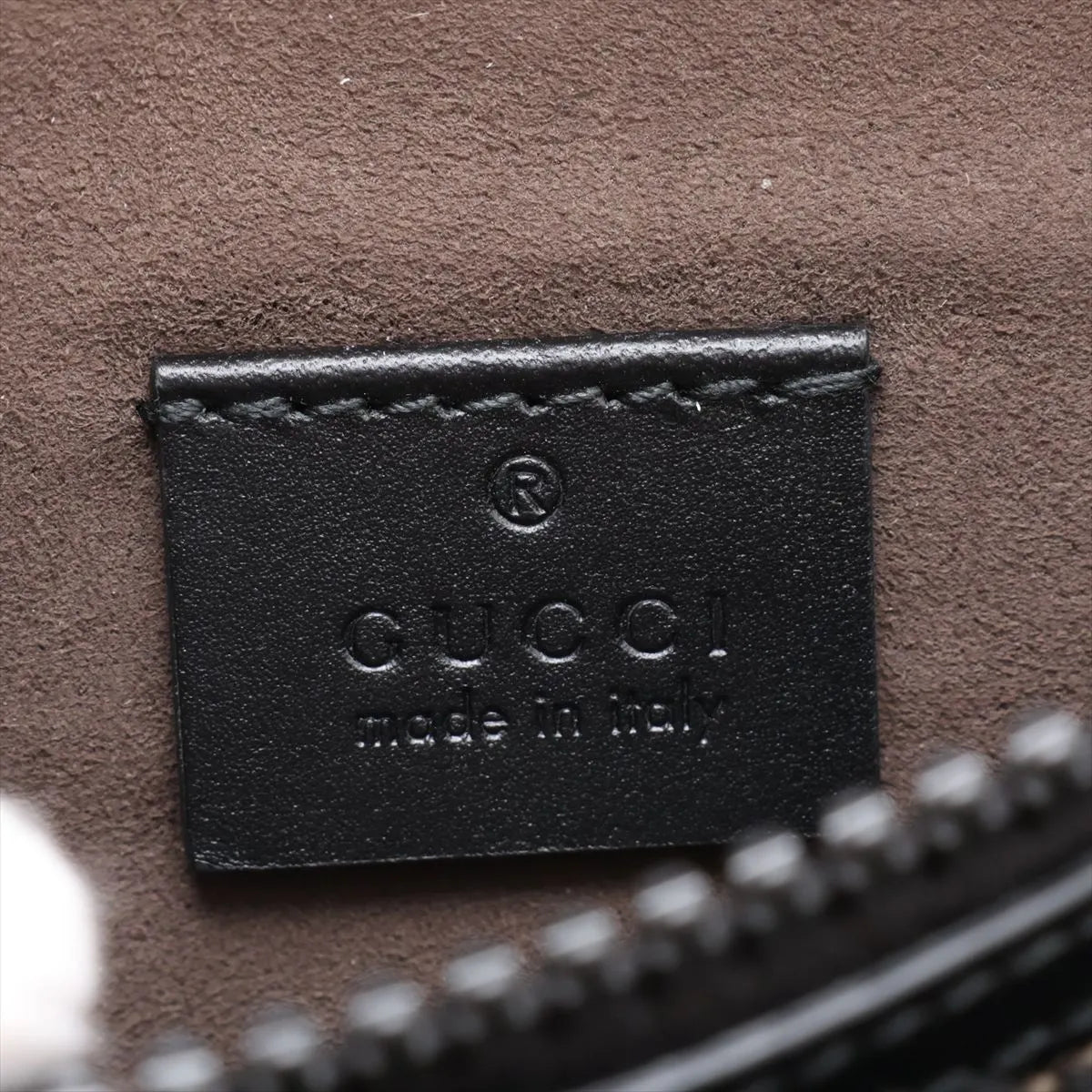 Gucci Sling Waist Belt Bag GG Supreme Beige Black 3482