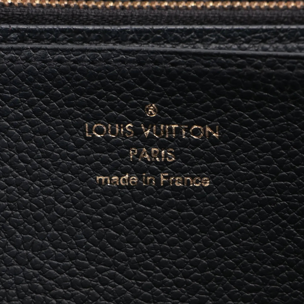 Louis Vuitton Zippy Wallet Black Empreinte Leather 3493