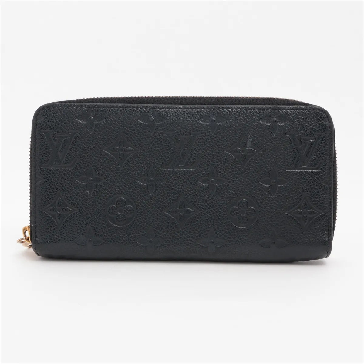 Louis Vuitton Zippy Wallet Black Empreinte Leather 3493
