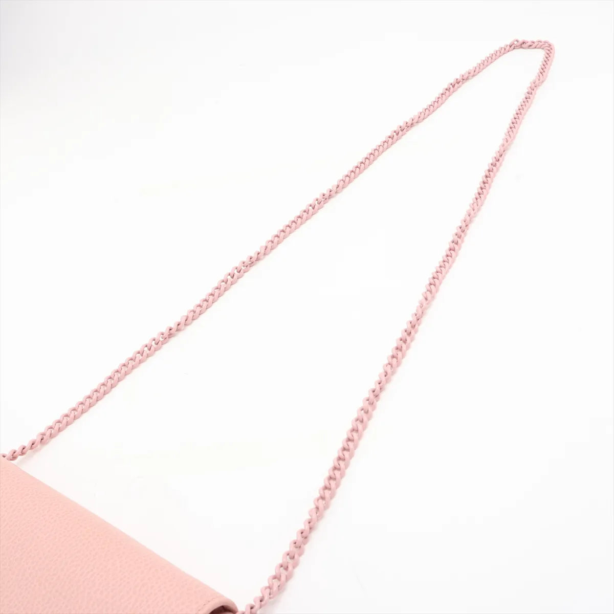 Gucci GG Marmont Wallet on Chain Pink Leather 3483