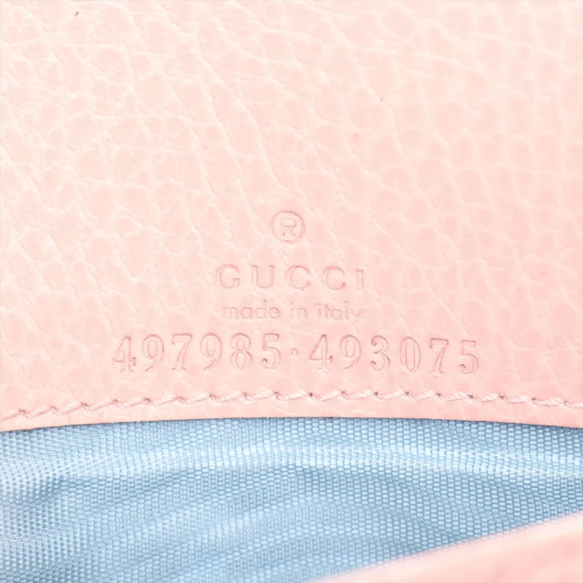 Gucci GG Marmont Wallet on Chain Pink Leather 3483