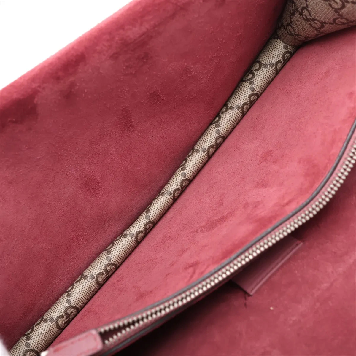Gucci GG Blooms Dionysus Small Shoulder Bag GG Supreme Beige Red 3514
