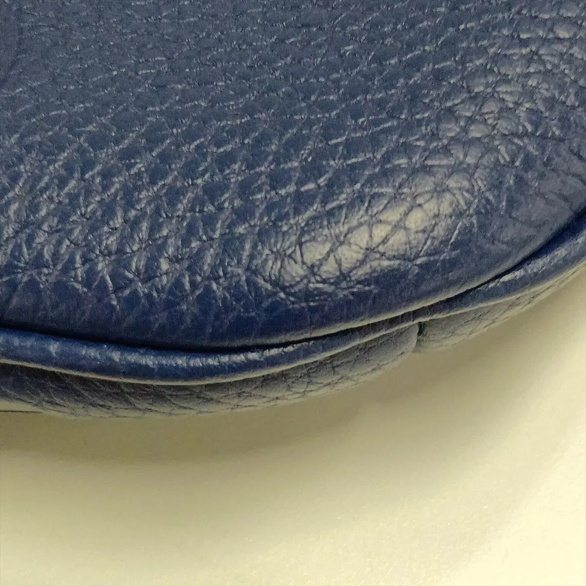 Gucci Jumbo GG Belt Bag Navy Blue Leather 3517