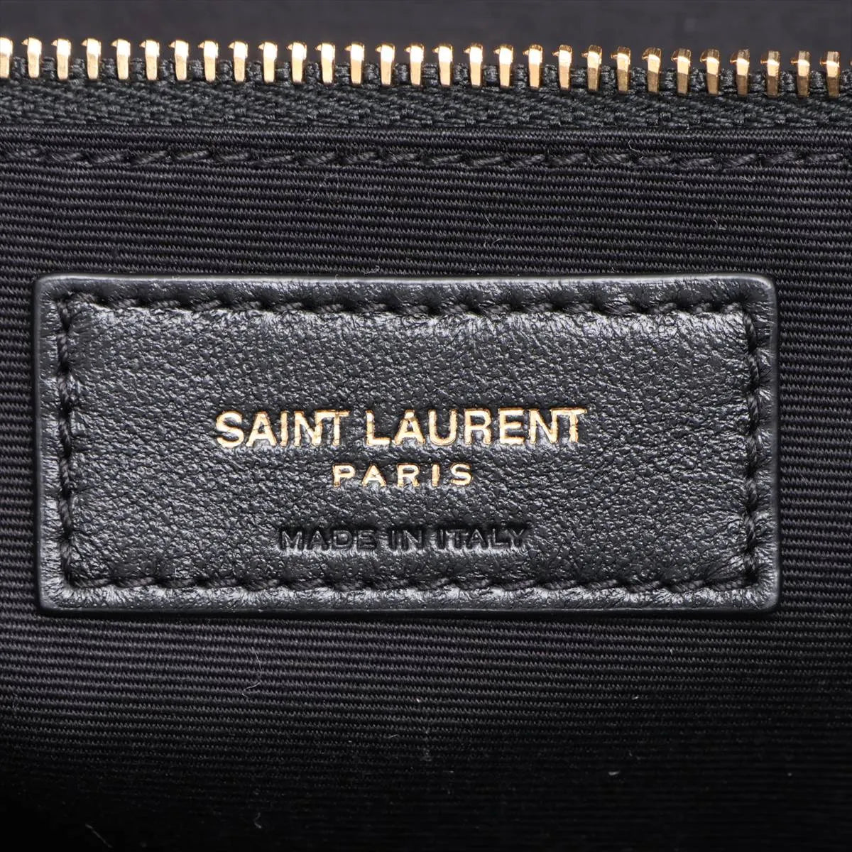 YSL Icare Medium Tote Black Leather 3515