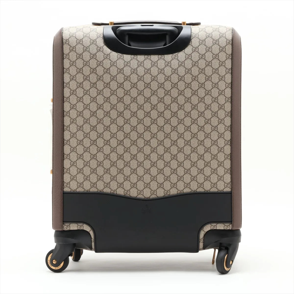 Gucci GG Supreme Rolling Suitcase Beige Brown 3516
