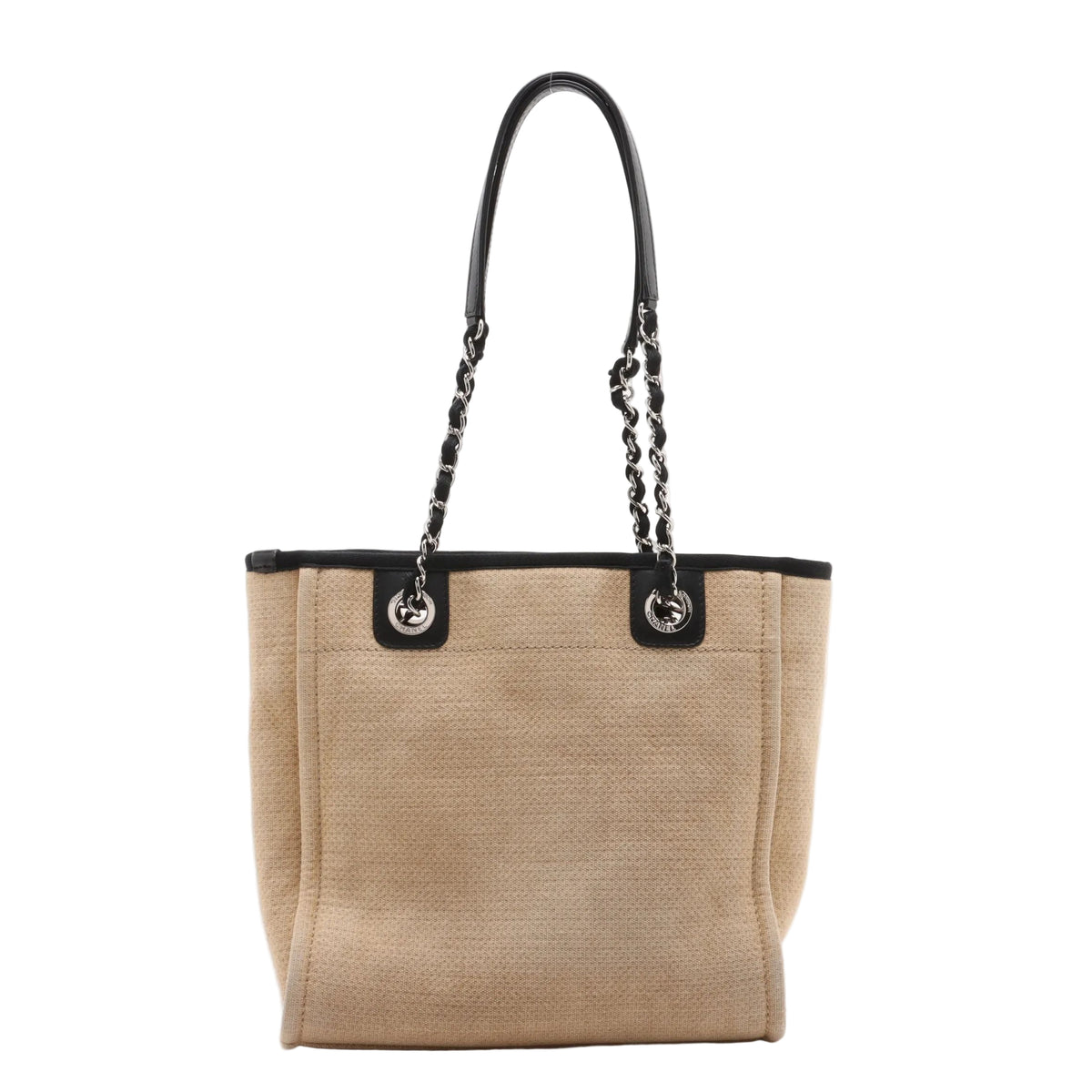 Chanel Deauville PM Beige Canvas 2943